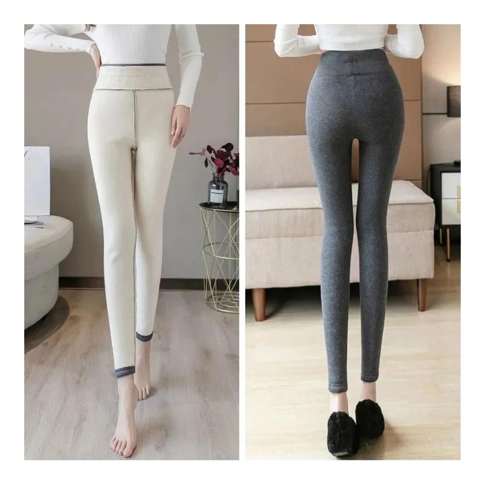Winter Essentials Damen Armwärmer & Muffs mit weichem Cloud Fleece gefütterte Leggings für maximale Wärme und Stil
