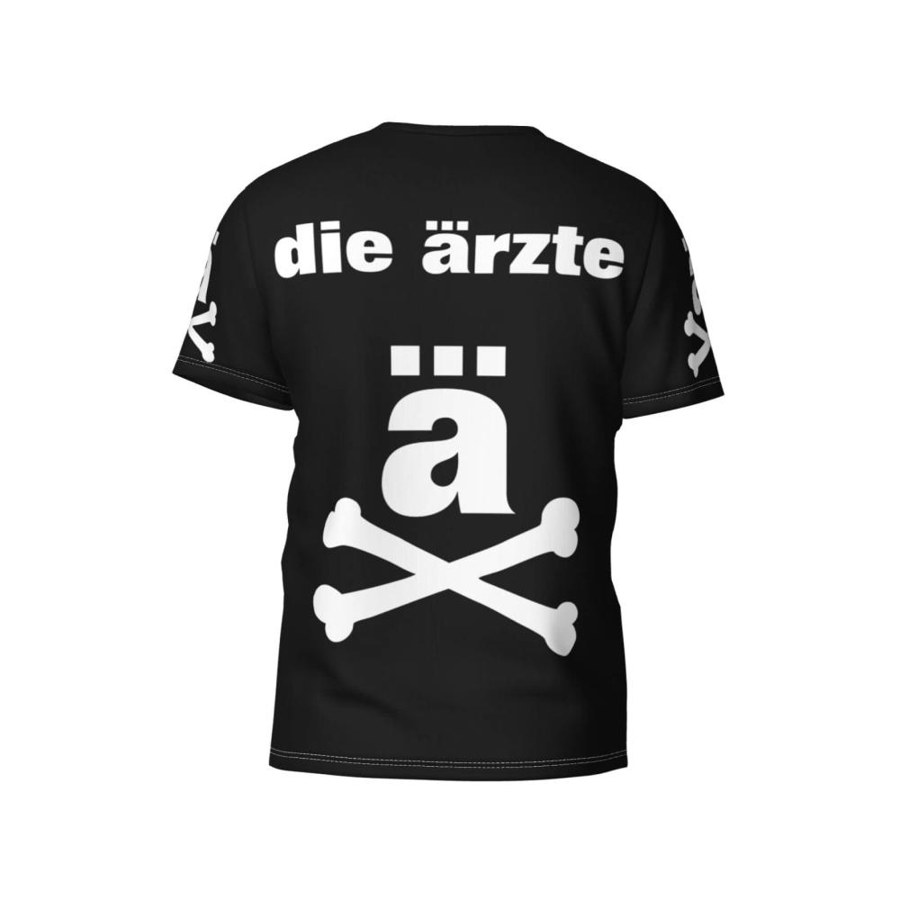 3D Hip Hop T-Shirt für Männer - Sommerstyle Rundhals Kurzarm Casual Graphic Tees in Schwarz