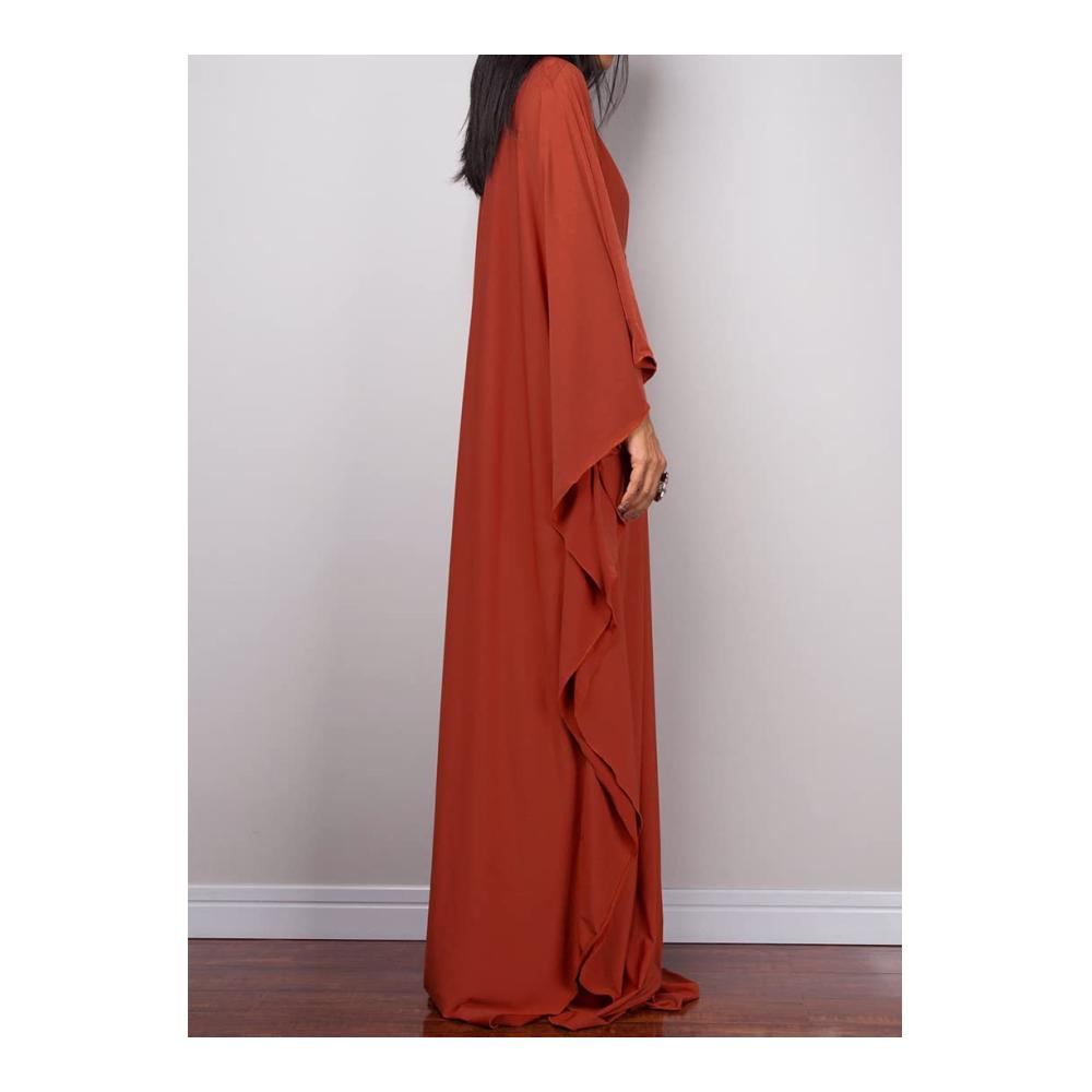 Damen Pareos & Strandkleider Boho Maxikleid Eleganter Kaftan & Sommer Poncho - Badeanzug Cover Ups