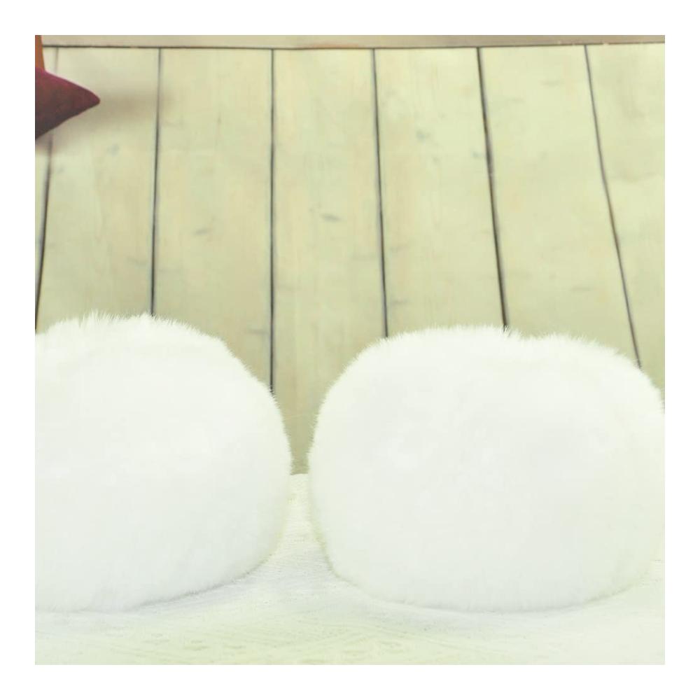Winterliche Eleganz SwirlColor Kunstpelz Armwärmer & Manschetten - Warme Handgelenk Bands für Frauen